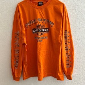 Harley-Davison long sleeve graphic T-shirt